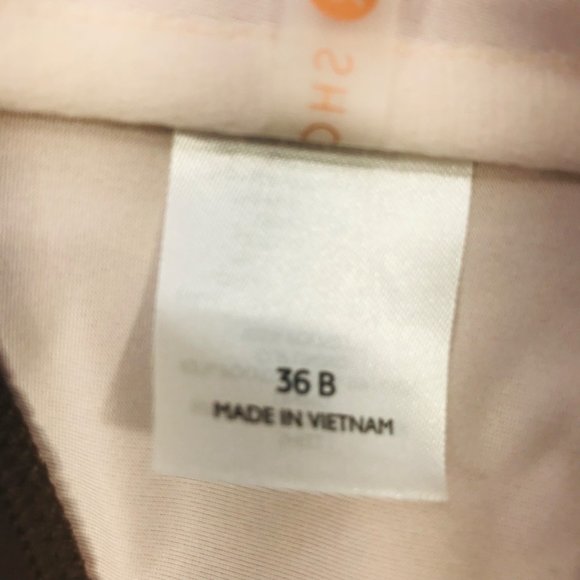 Shade And Shore Women's 36B Lightly Lined Shirred Bralette Bikini Swim Top New - Picture 6 of 12